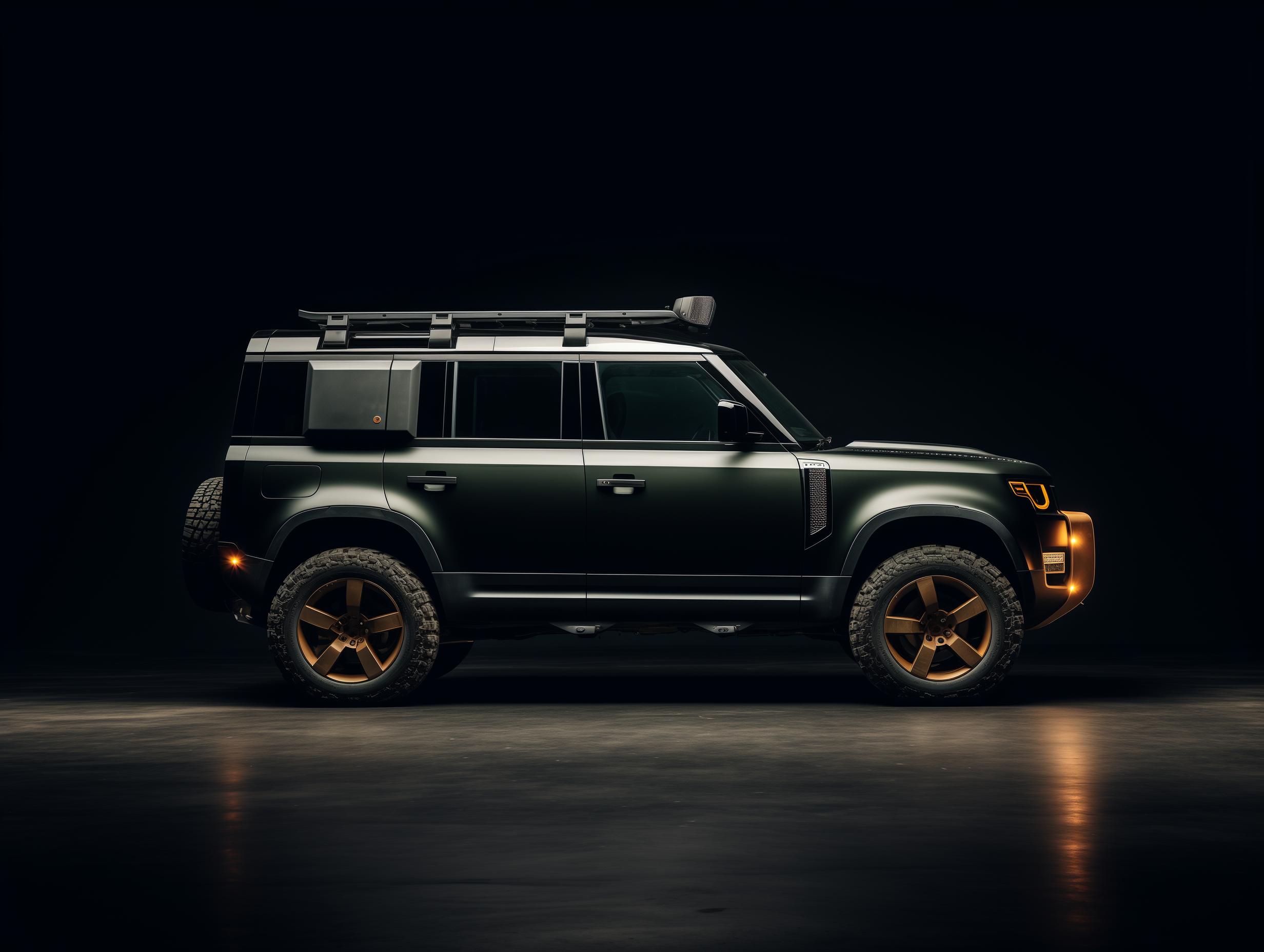 Land Rover Side Dark